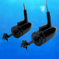 2 Pieces Rc Boat Propulsion Unit Long-Lasting Underwater Thruster Compact