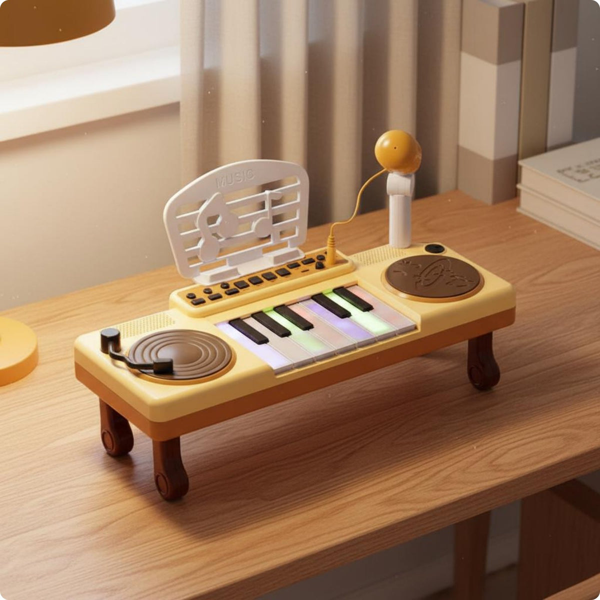 Music Audio Controller Board Early Learning DJ Music Keyboard Educational