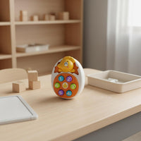 Whack-a-Rodent Toy Early Education Cartoon Creature Push Toy Hand-Eye