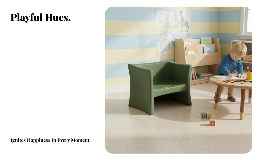 CreatureEared Low Chair Multi-Functional Toddler Seat Non-Slip for children, Toddlers