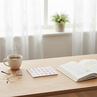 Western Mahjong Practice Board Three-Dimensional Printed Mat Printed Mahjong Lightweight Table Game Aid for Beginners, Indoor