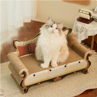 Feline Scratcher Sofa Low Particles Feline Scratching Couch Long-Lasting