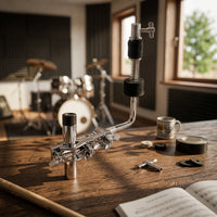 High-hatHat Extension Clamp Sturdy Cowbell Clamp Musical Equipment