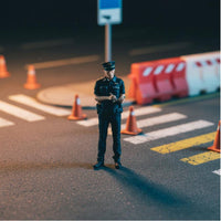 1:64 Scale Police Figure Pre-Painted Scene Figures 3D Printed