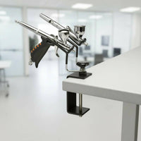 Double Airbrush Holder Stable Base Desktop Airbrush Stand Tool Organizer