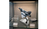 Fighter Jet Model Metal 1:100 Decor Alloy-Cast Jet Model for Collectors