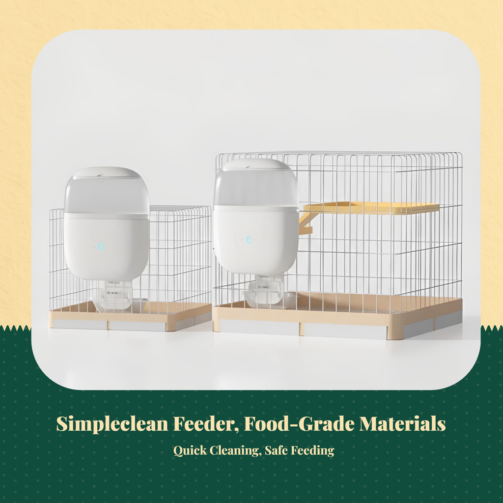 Automatic timed feeder for pets