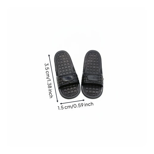 1/6 Scale Doll Slippers Stylish Appearance Male Doll Footwear Realistic Design