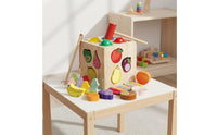 Four-in-Single Toy Set Fine Movement Skills Shape Sorting Toy Educational