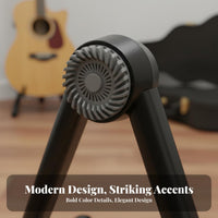 Foldable Guitar Stand Compact Folding Guitar Stand Lightweight for Traveling Artists, Beginners, Travel, Studio, Stage Performance