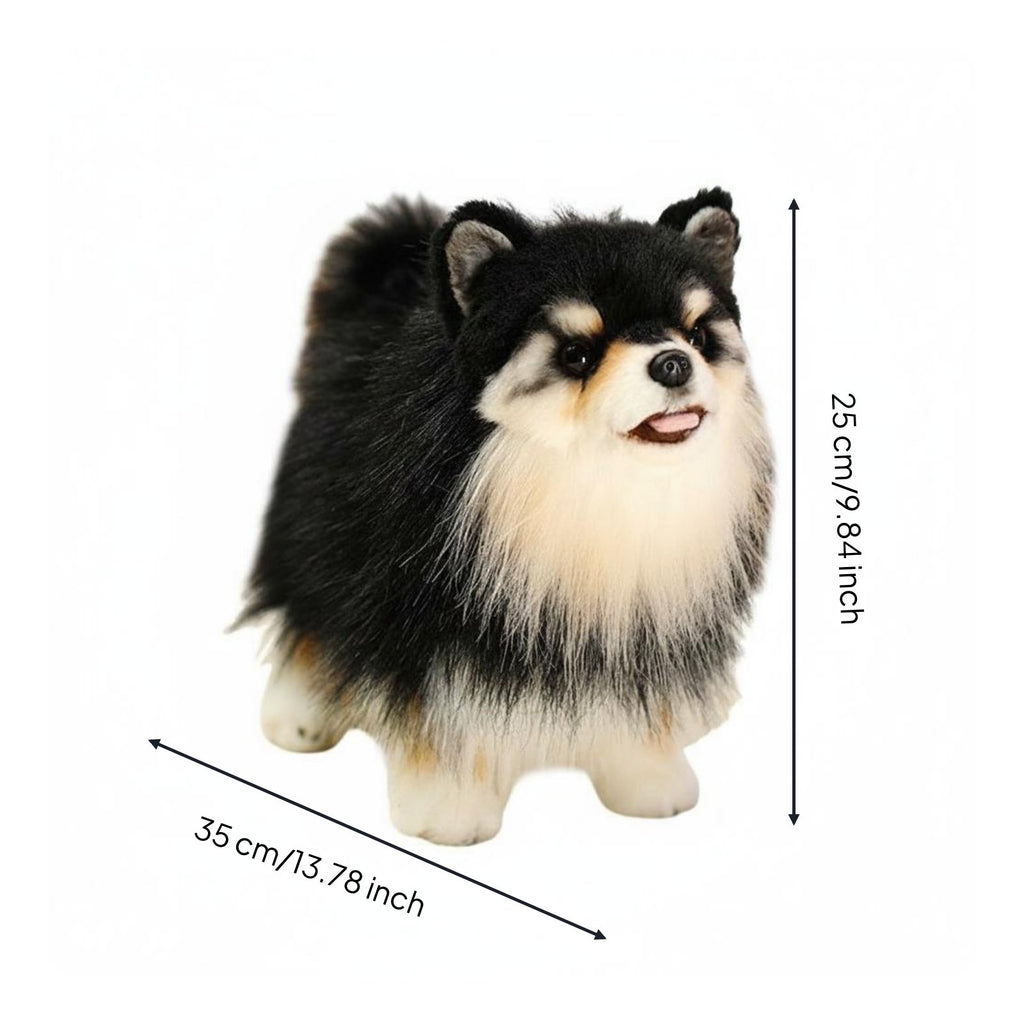 Realistic Dog Toy Cuddly Dog Stuffed Gift Ready Stuffed Animal for Kids