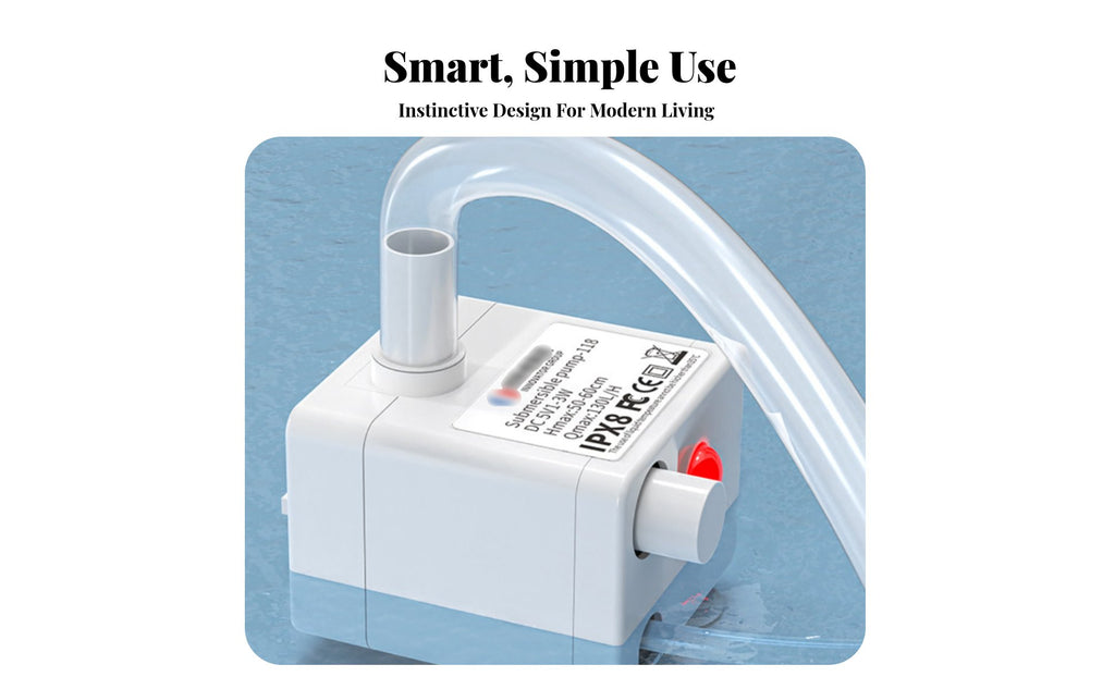 Miniature 5V USB port compatible aquatic pump waterproof Design Aquatic apparatus small Size