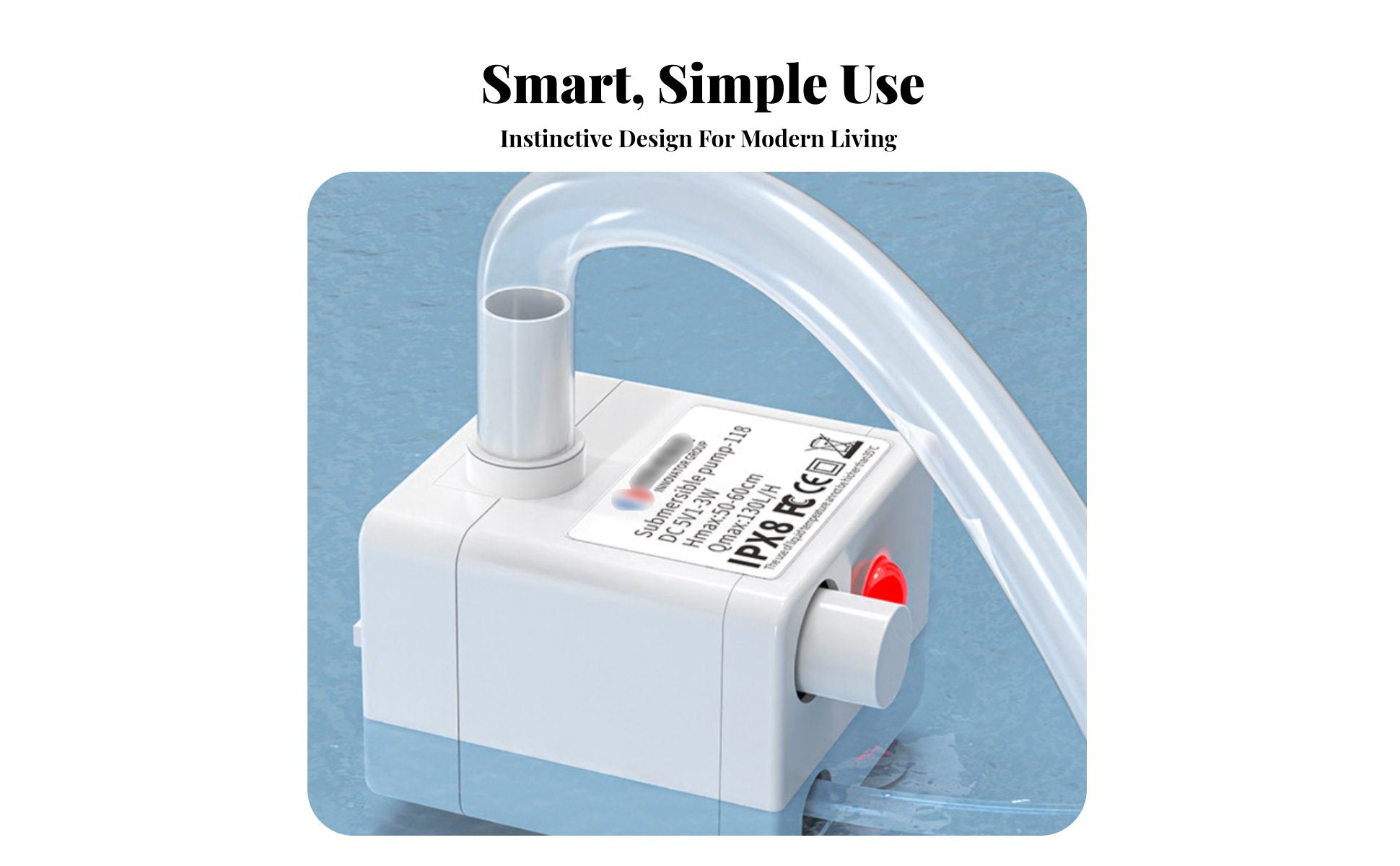 Miniature 5V USB port compatible aquatic pump waterproof Design Aquatic apparatus small Size
