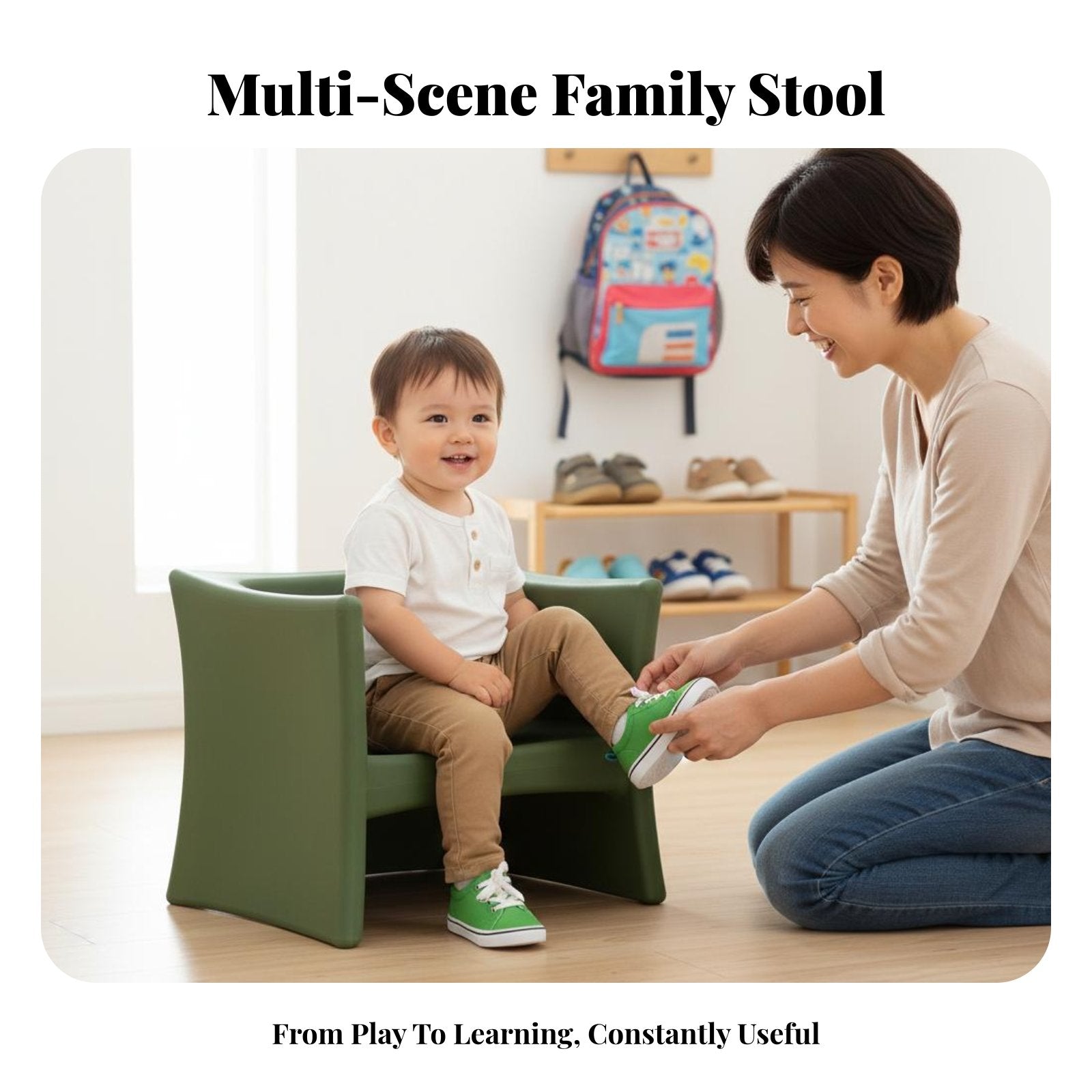 CreatureEared Low Chair Multi-Functional Toddler Seat Non-Slip for children, Toddlers