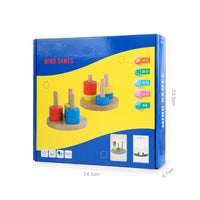 Color Reasoning Board Game Cognitive Training Matching Reasoning Toy Brain