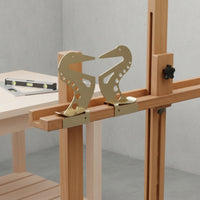 Artist Hand Rest Bridge Clamp Brackets Artist Bridge Hand Rest for Artists