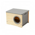 Plastic Pet House Ribbed Roof Raised Pet House High Sidewall
