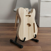 Classic Design Guitar Body Paintable Instrument Parts Wooden for Repair