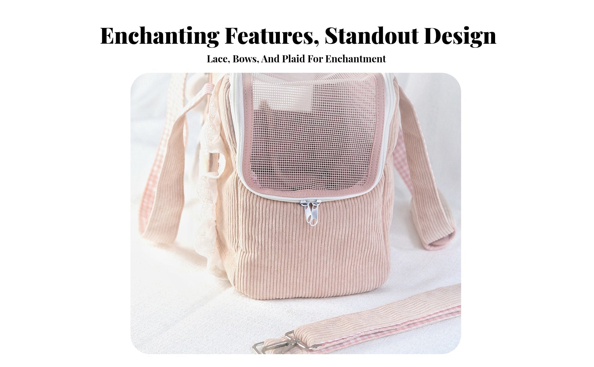 Soft-Sided Mesh pet transporter Multiple Carrying choices for Outings, Public Transport
