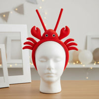 Crustacean Headband Cute Soft Toy Crustacean Hair Band Funny for Stage