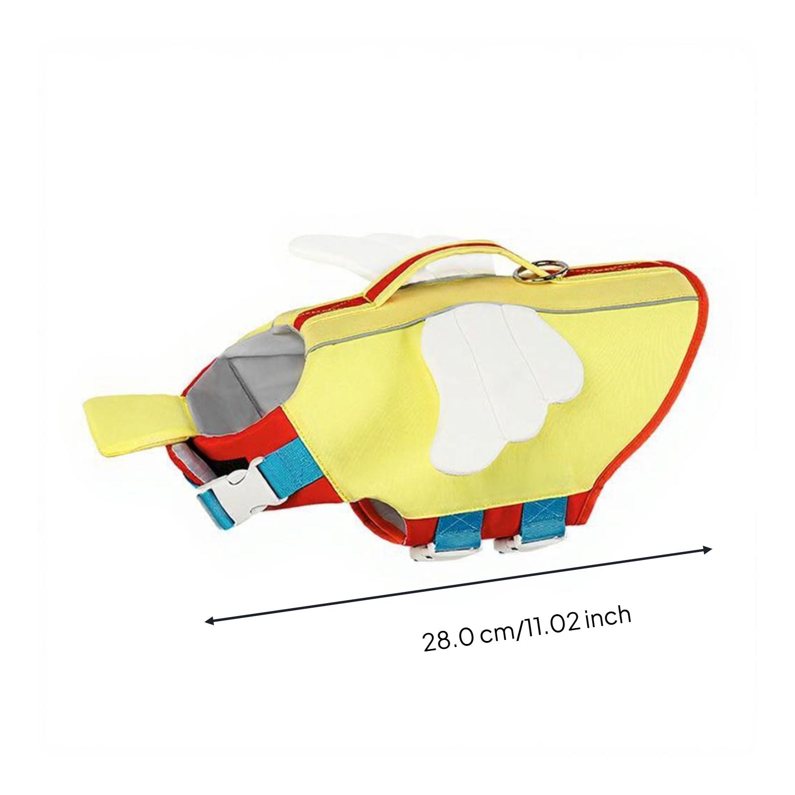 High-buoyancy dog life jacket