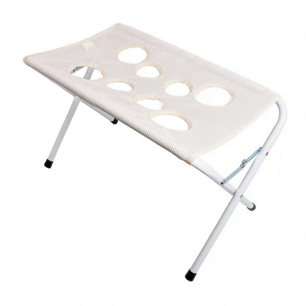 Mesh Grooming Stand Quick Drying Collapsible Dog Washing Station Eight-Hole