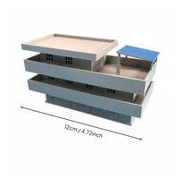 Plastic House Model Easy to Build Miniature Building Scene Collectible