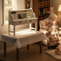 Miniature Display Cabinet Desk Small Size Toy Furniture Lightweight