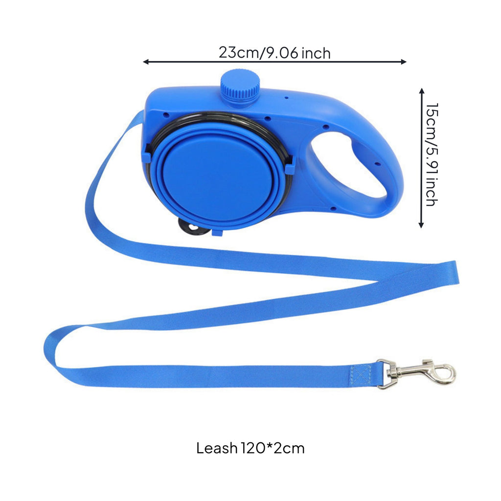 Dog Bottle Leash Combo Lightweight Dog Walking Kit Gear Resistant Pet Accessory for Outdoor