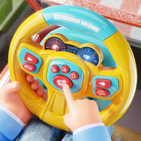 Simulation Steering Wheel Screen-Non-Screen Play Interactive Car Steering Wheel
