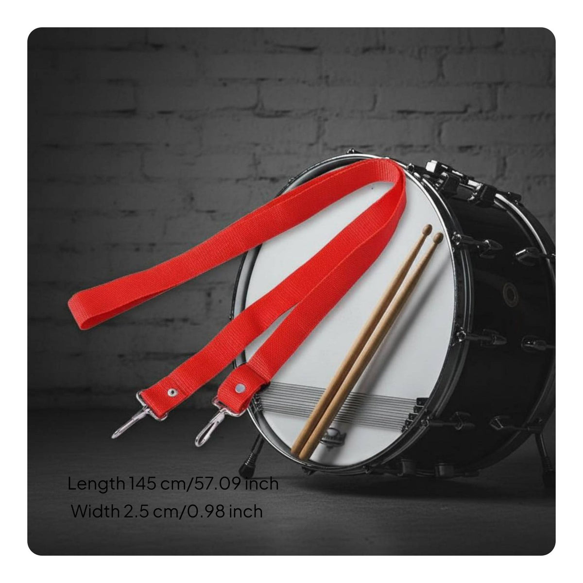 Marching Drum Harness Long-Lasting Metal Hooks Musical Instrument Accessory