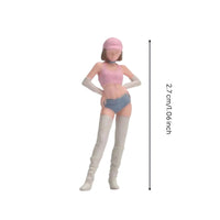 Miniature Figurine Standing Pose Female Figurine Handmade