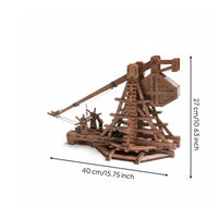 DIY Trebuchet Model Kit Vintage Design Ancient War Machine Model for Students