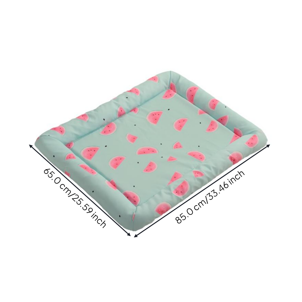Leak-Resistant Absorbent Pet Bed Mat Round Sleeping Pad