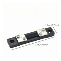Ammeter Current Divider Compact Electronic Measuring Device Flat