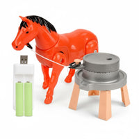 Mill Grinding Foal Toy Educational Walking Foal Toy Interactive for Toddlers