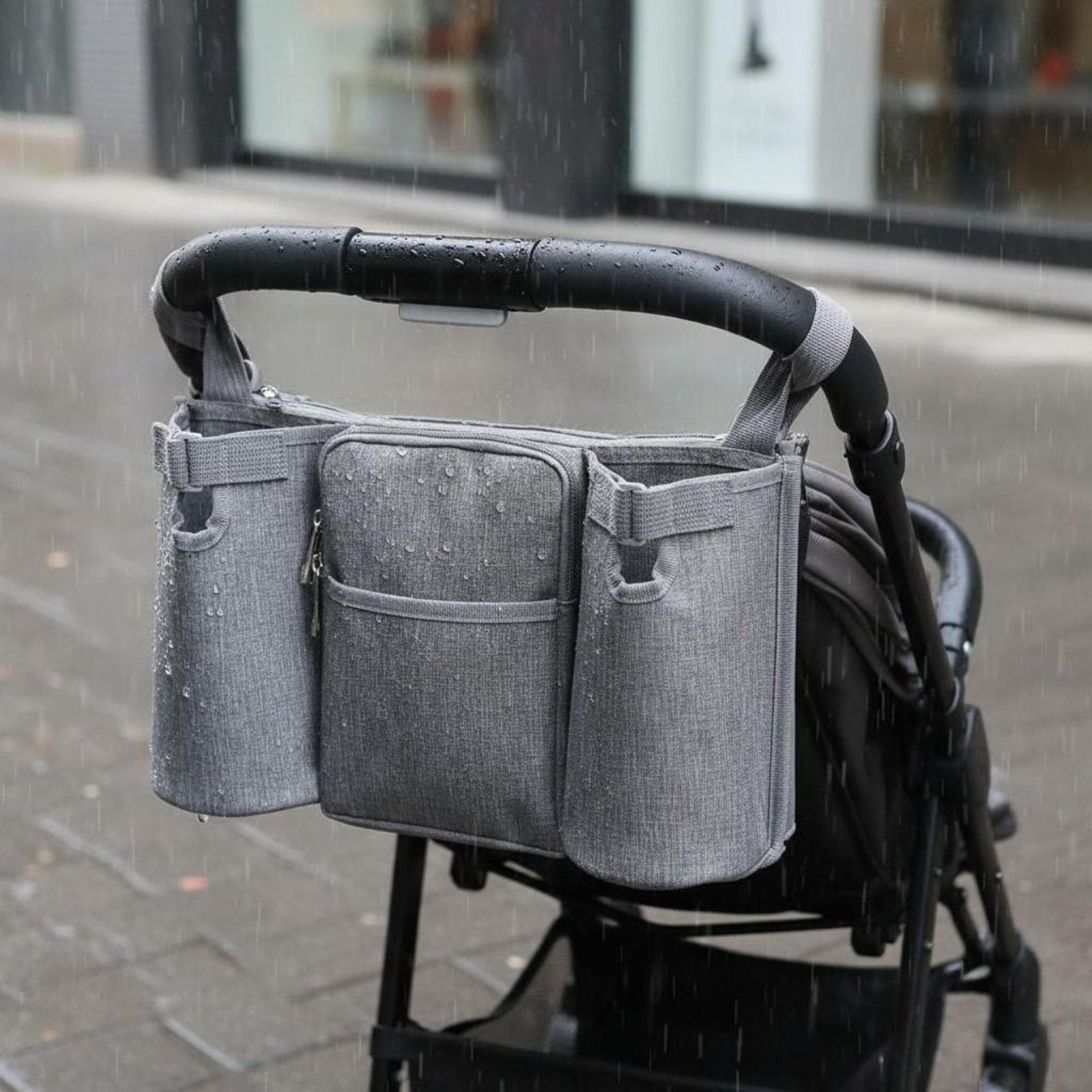 Pram Bag Universal Fit Pram Hanging Pouch Long-Lasting