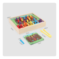 Worm Picking Game Tweezers Catching Game Hand-Eye Coordination