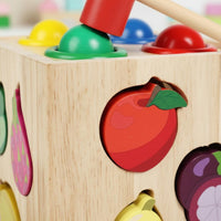 Four-in-Single Toy Set Fine Movement Skills Shape Sorting Toy Educational