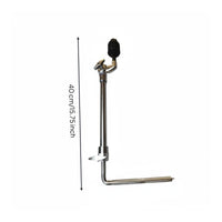 L-Arm Cymbal Holder Sturdy Suspended Cymbal Arm Stable for Stage Performance