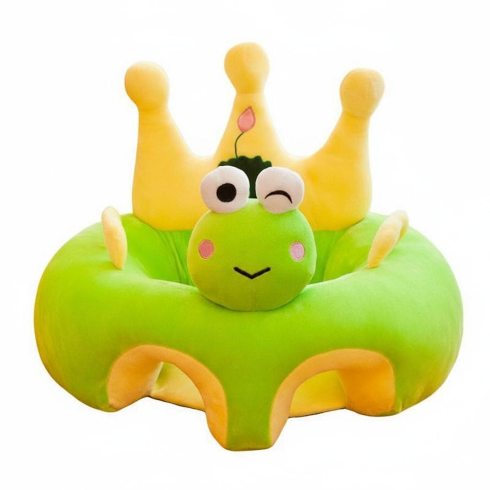 Inflatable Sitting Trainer Portable Infant Floor Chair hands-free for Home, Babies