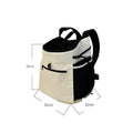 Mesh Pet Backpack Top Handles Backpack Pet Carrier Lightweight for Small Pets