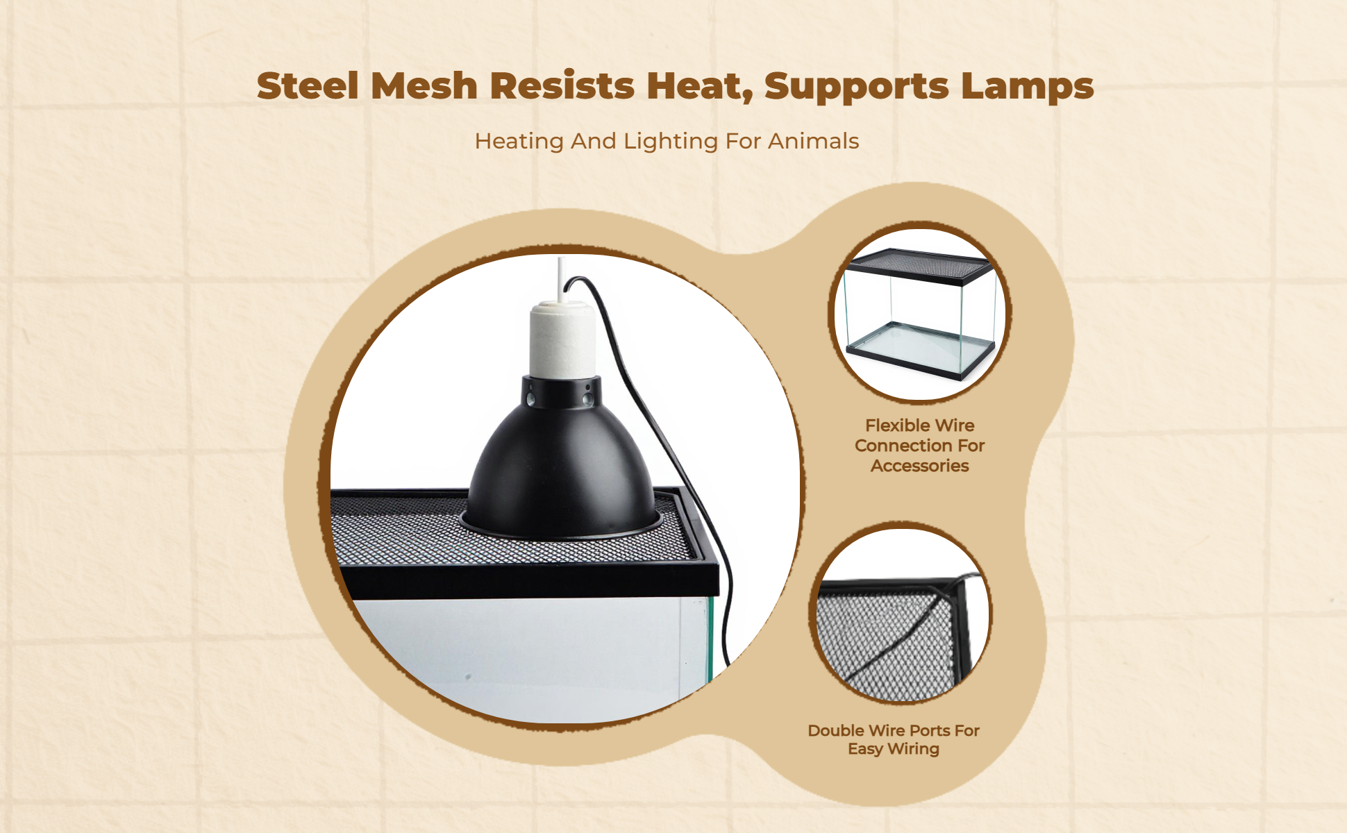 Turtle mesh cover prevents escapes