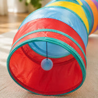 3-Way Pet Tunnel Portable Pet Accessory for Indoor