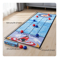 Portable Soccer Game Mat Parent-Child Interaction Tabletop Bowling Game Set