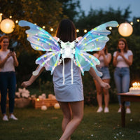 Musical Butterfly Wings Iridescent Children's Costume Accessory for Party