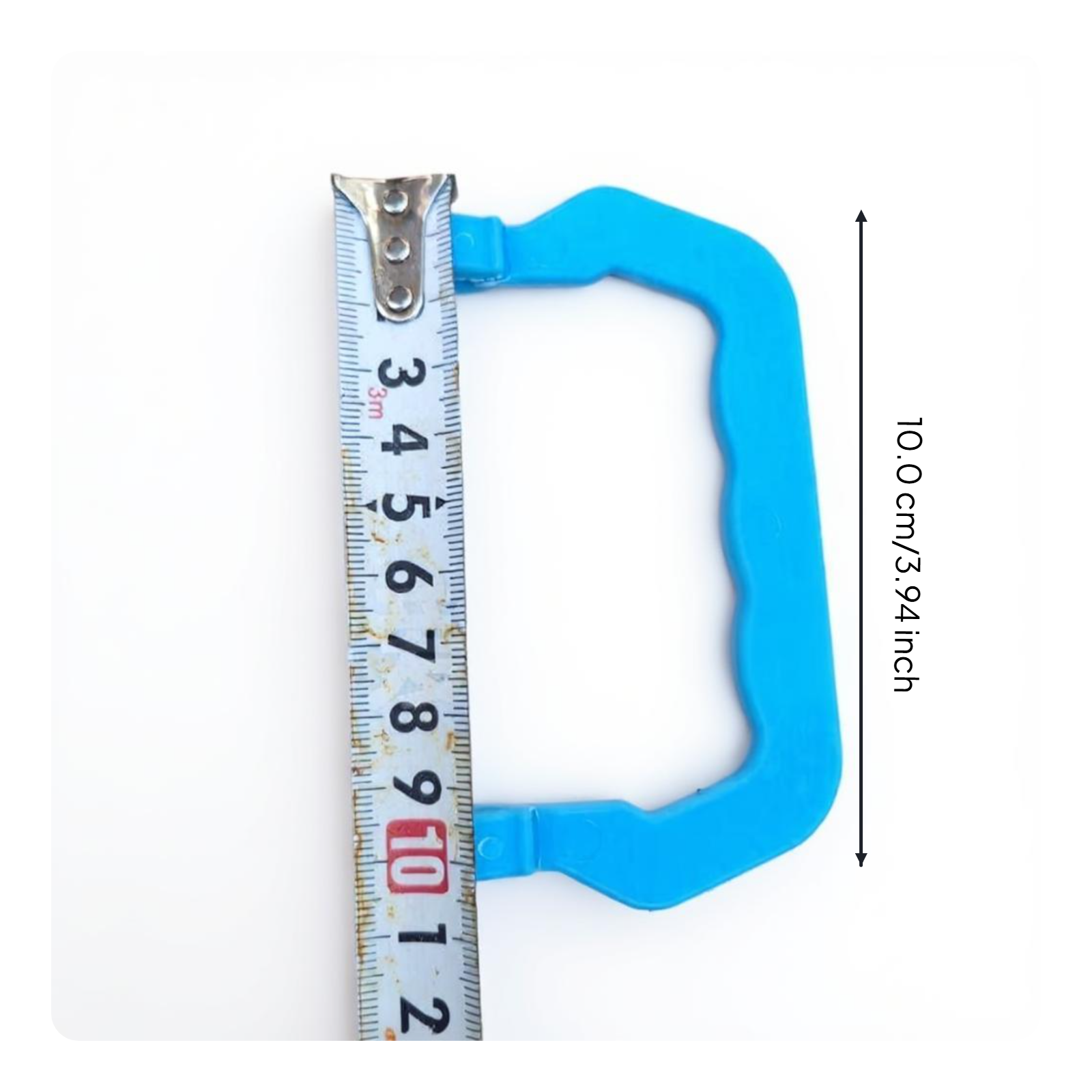 Pet enclosure Handle, Plastic Replacement Carry Handle, Easy to Install for avian, hare, cat, and dog enclosures. Portable and removable accessory.