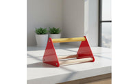 Triangular Bird Ladder Screw-Fastened Pet Accessory Portable for Birds