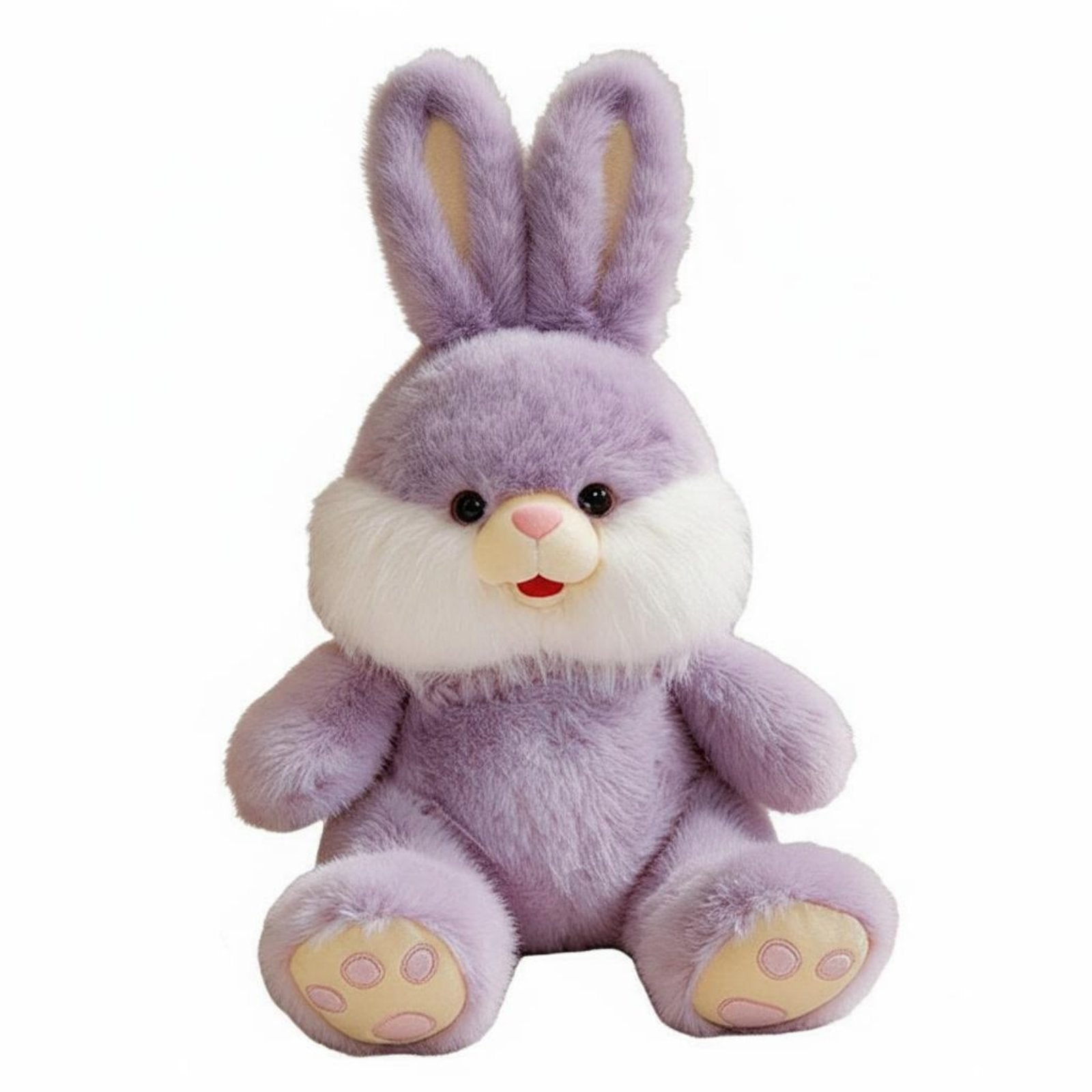 Long Ear Rabbit Plushie Cute Design Soft Rabbit Toy PP Cotton Filled for Girls