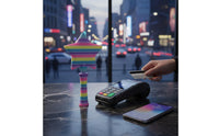 Star Rod Card Holder Novelty Non Contact Payment Holder Fun for Retail Counter